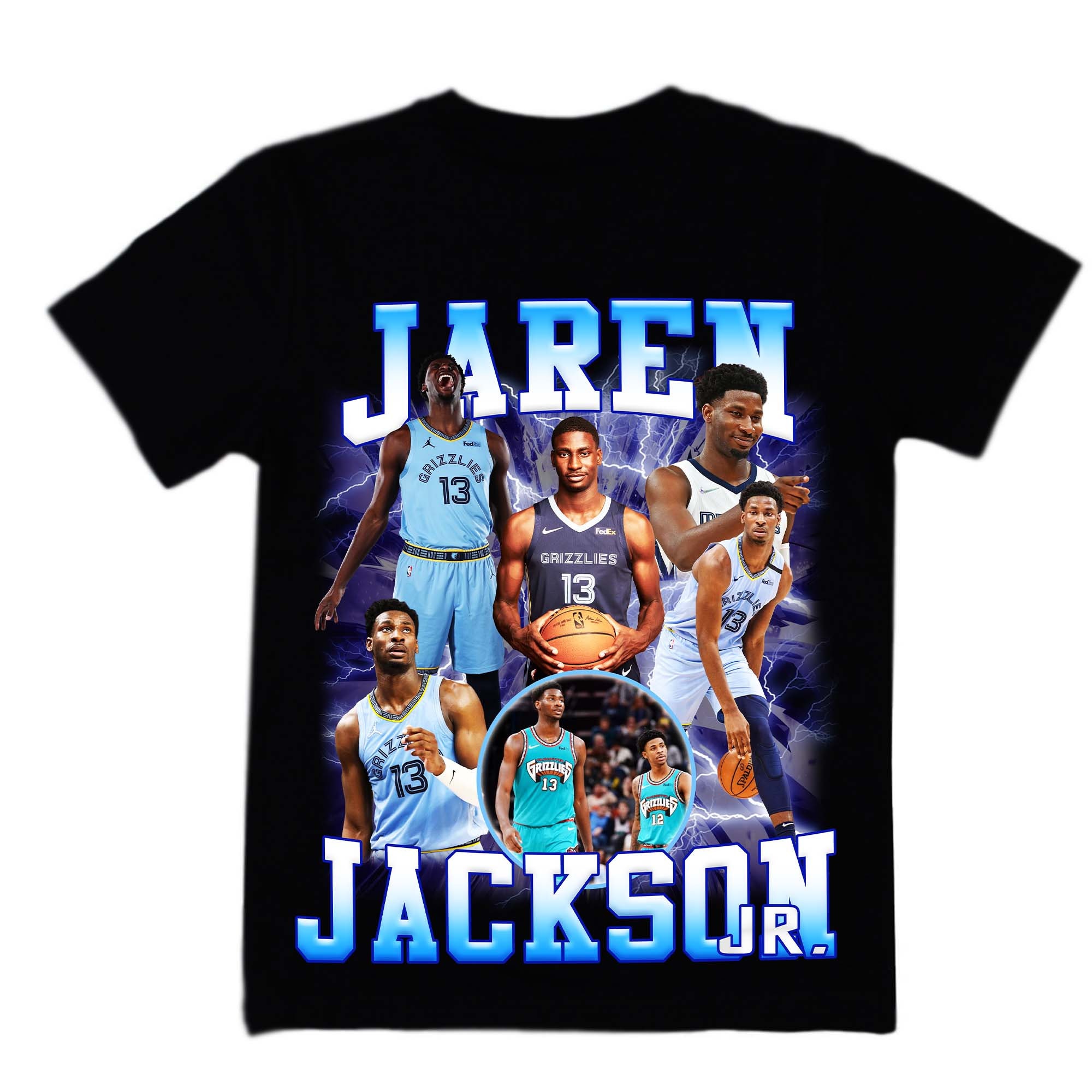 Jersey Suit Memphis Grizzlies 13# Jaren Jackson Jr. Basketball