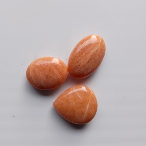 60%OFF Natural Sunstone Gemstone 290 carat lot Top Quality Sunstone cabochon 5 pcs lot Orange Sunstone Sunstone  Multi Jewelry Making Stone