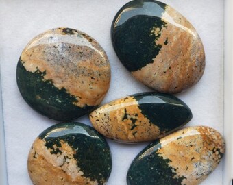 60%OFF Unique Ocean Jasper Natural Ocean Jasper Handmade Ocean jasper jewelry making jasper 271 carat 5 pcs Jasper lot