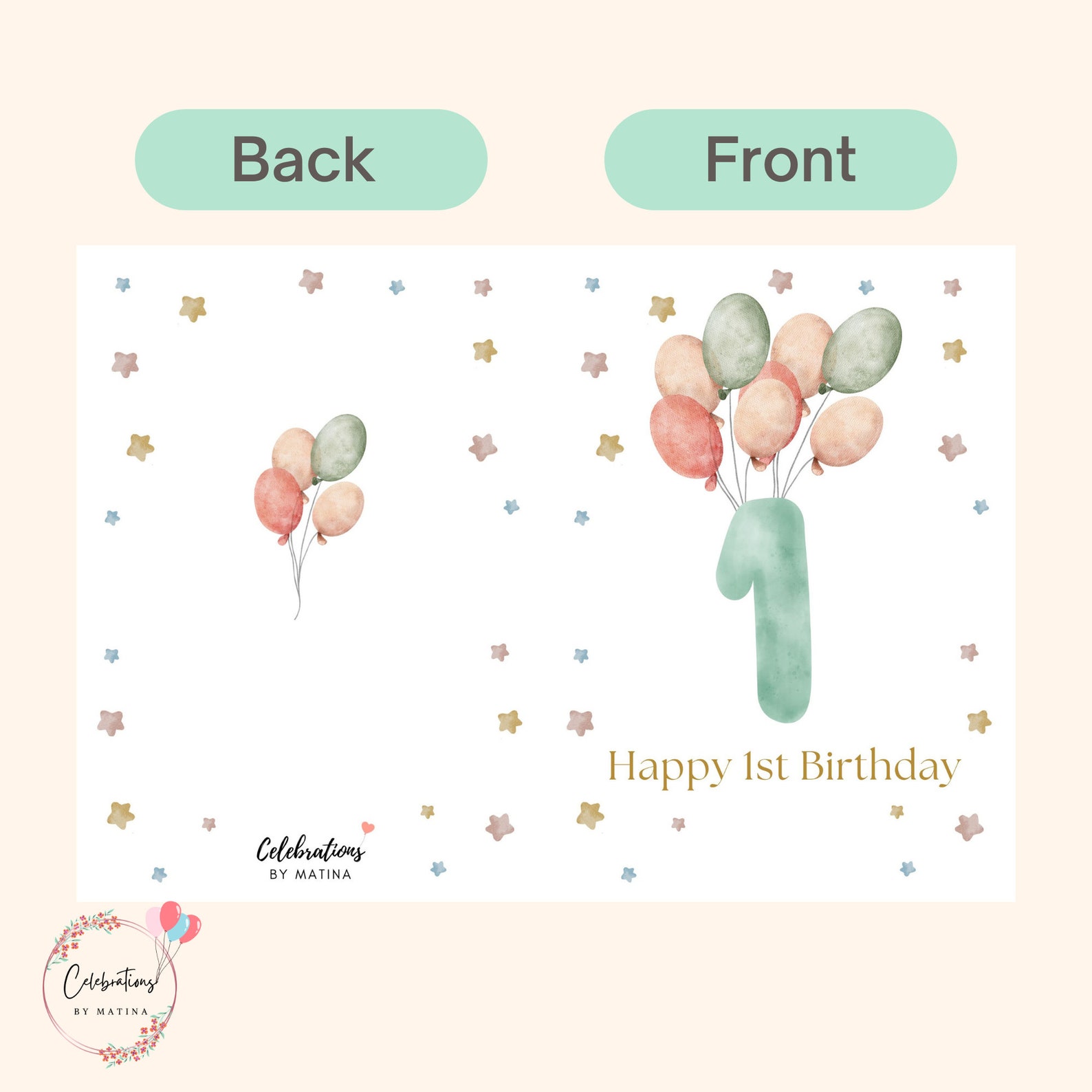 1st Birthday Card Printable First - Il 1588xN.4682800543 5ltz 
