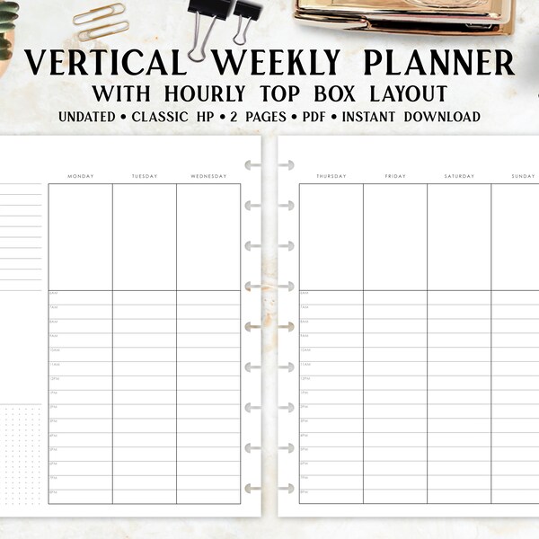 Weekly Planner - Etsy