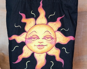 Content Sunshine Tote Bag