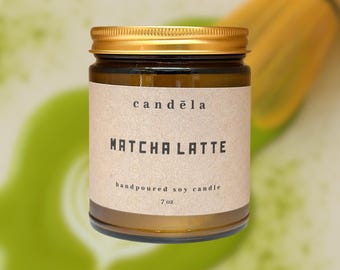Vela de Matcha Latte