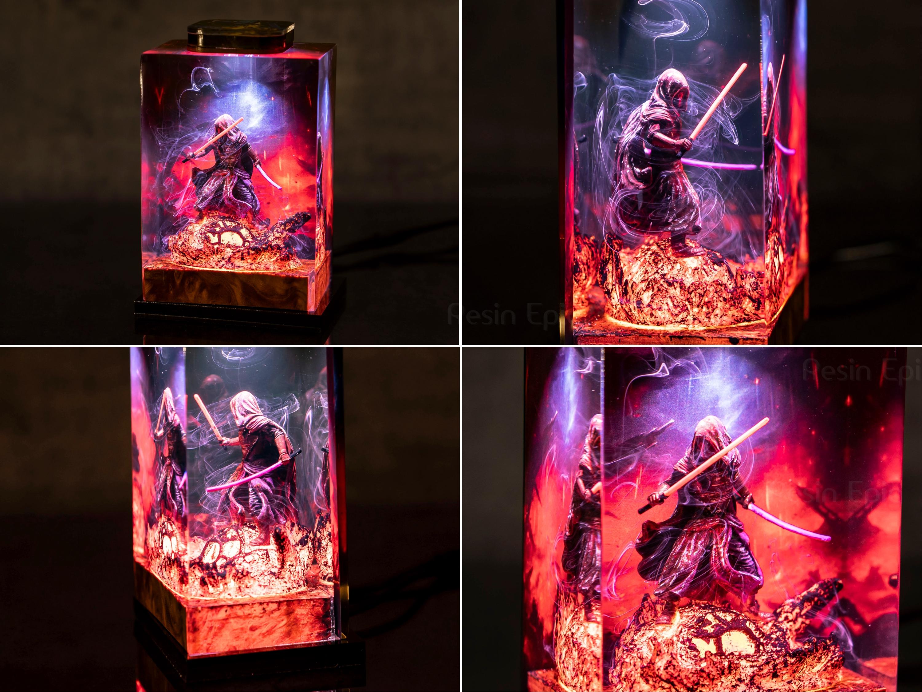 il_fullxfull.6414585927_pcy9 Star W.ars Dar.th Re.van epoxy resin lamp, Darth Vader diorama lamp, Custom S.tar Wars Epoxy Night Light, mother's day gift ideas