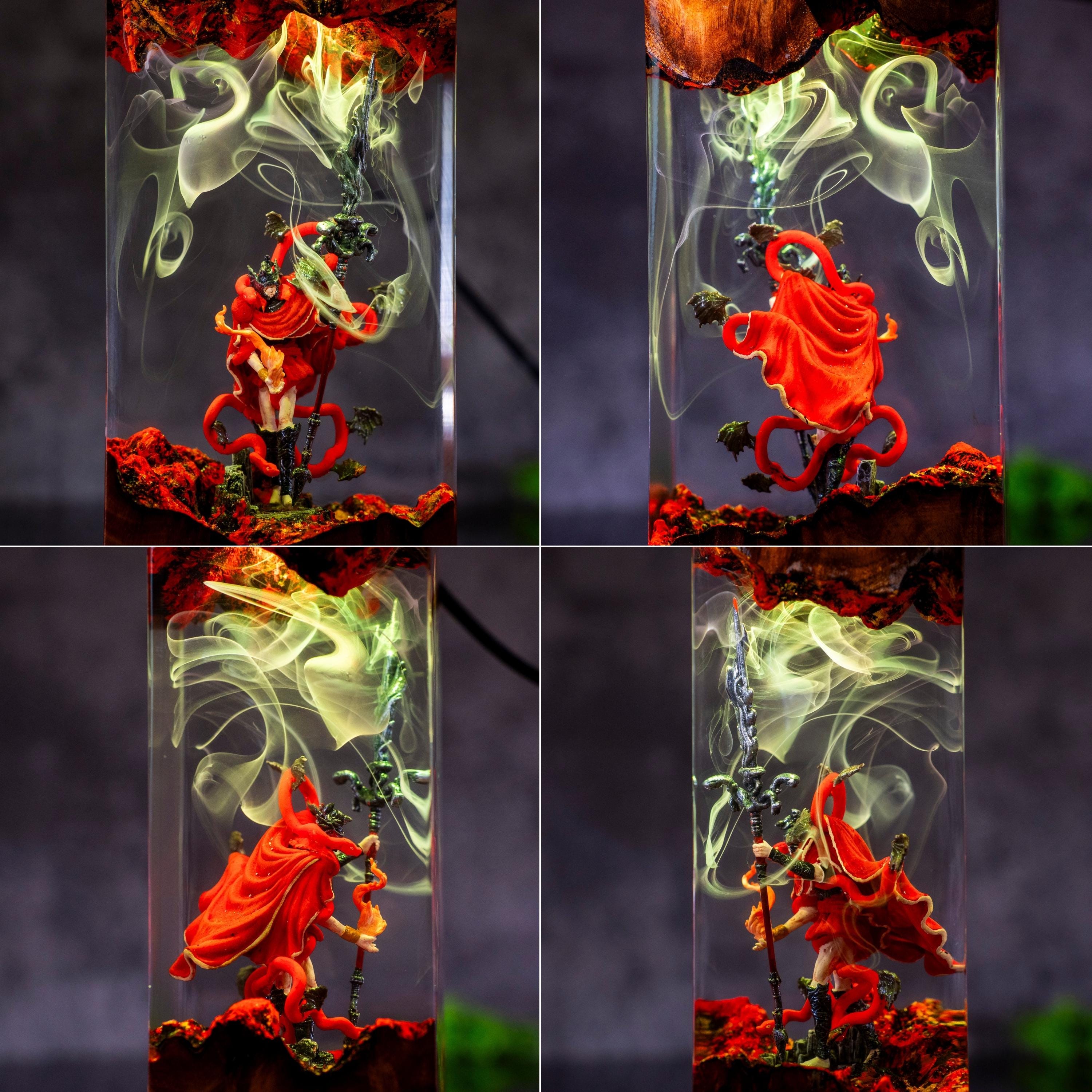 Messmer Elden Ring Lamp, Dark Fantasy Resin Lamp, Elden Ring Night Light, Handmade Epoxy Lamp, Gamer Gift, The tarnished  resin night light