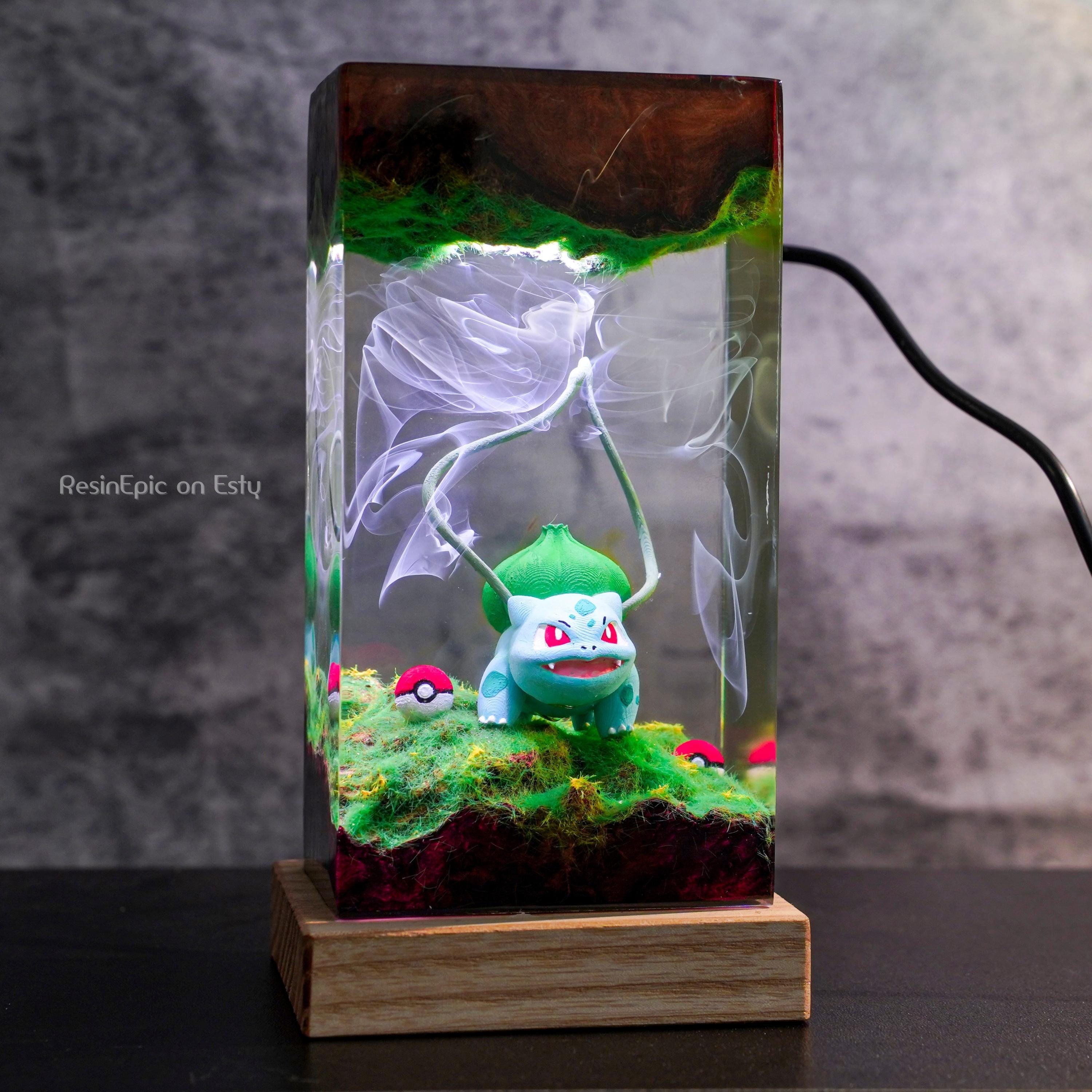 il_fullxfull.6999994094_fqt2 Custom Pokemon fushigidane Resin Night Light – Anime Lover & Collector Gift Decor, Bulbasaur figure
