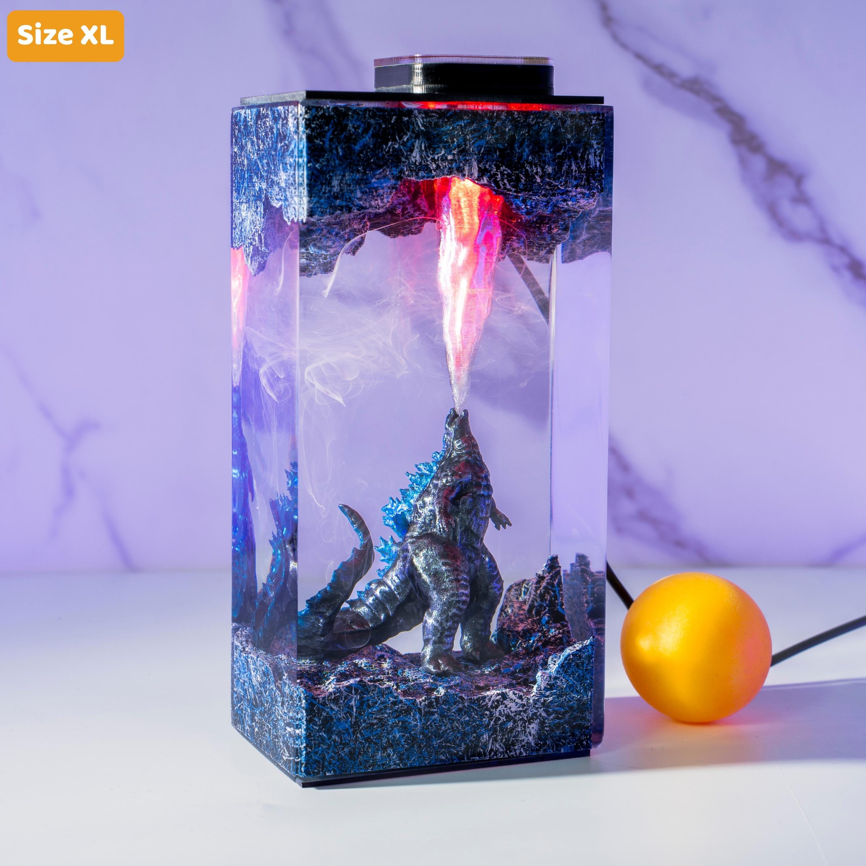 il_fullxfull.7130907326_a8ym Handmade Beast Diorama Lamp – Epoxy Resin Night Light, godzilla resin lamp, godzilla gift wooden box