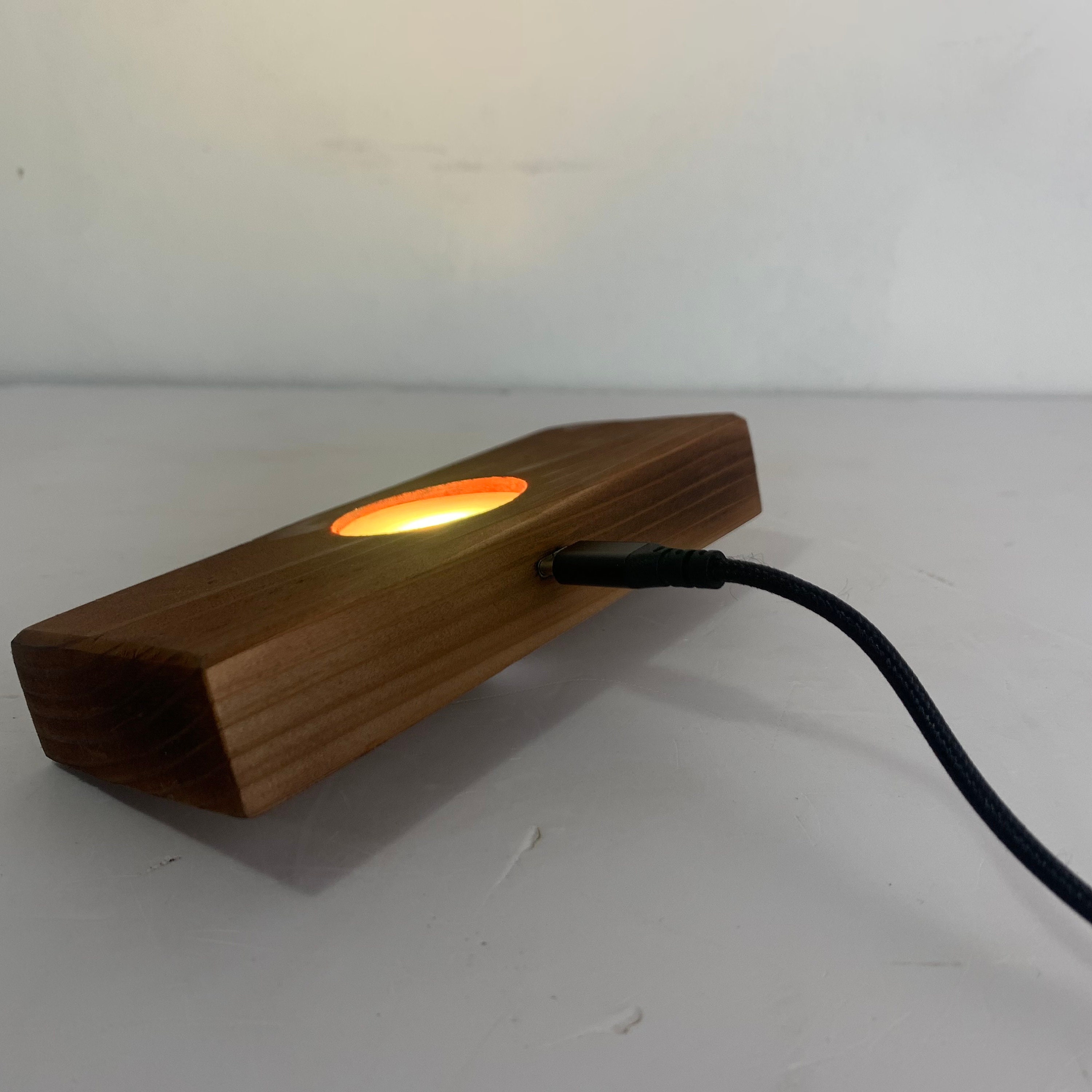 Remote control RGB LED lights via Remote for Resin night lights, powered through USP Type C charging port