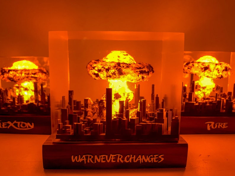 Explosion Resin diorama