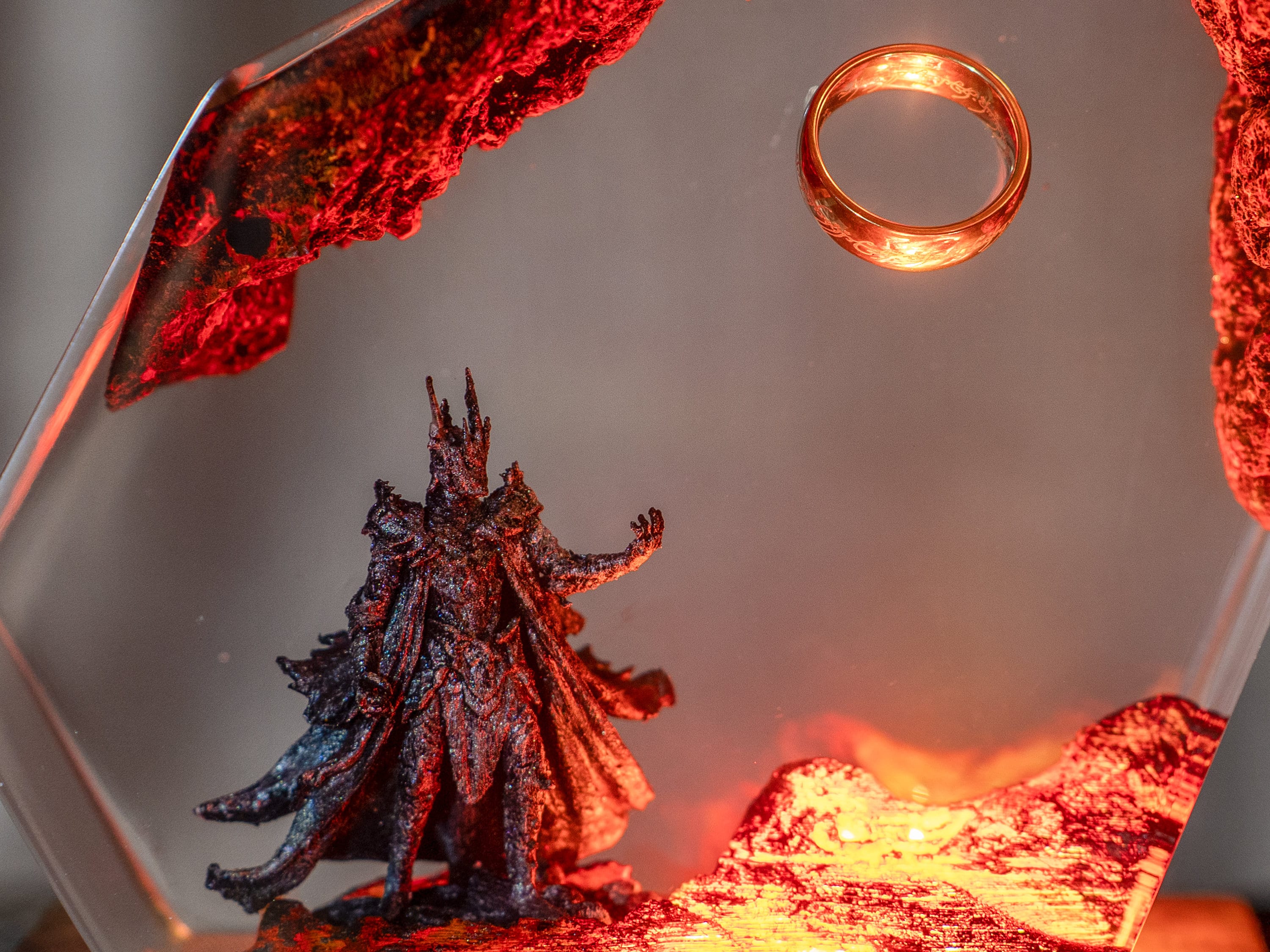il_fullxfull.5832549880_bvm8 Ring of Flame Resin Night Lamp – custom resin night light, gaming decor, Lord Ring resin night light, sauron lamp for him, father's day