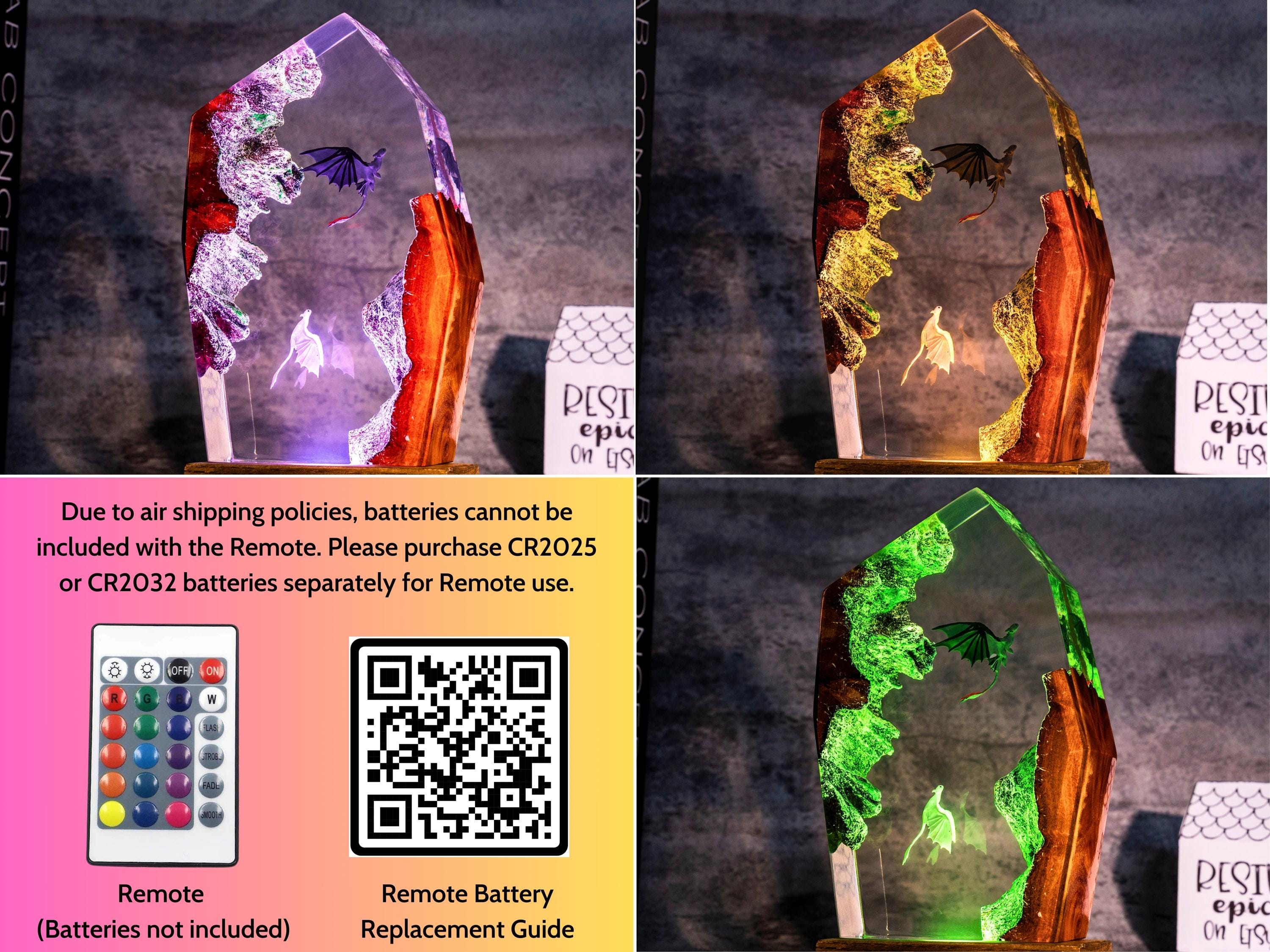 il_fullxfull.6572348424_6vog T00thless and Light fury resin Night Lights, Handmade Fantasy Gift for Couples, christmas decor
