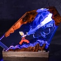 Super anime resin night light, playroom decore for him, unique gift for kids, anime resin lamp, gift for him, Back to school gift product logo