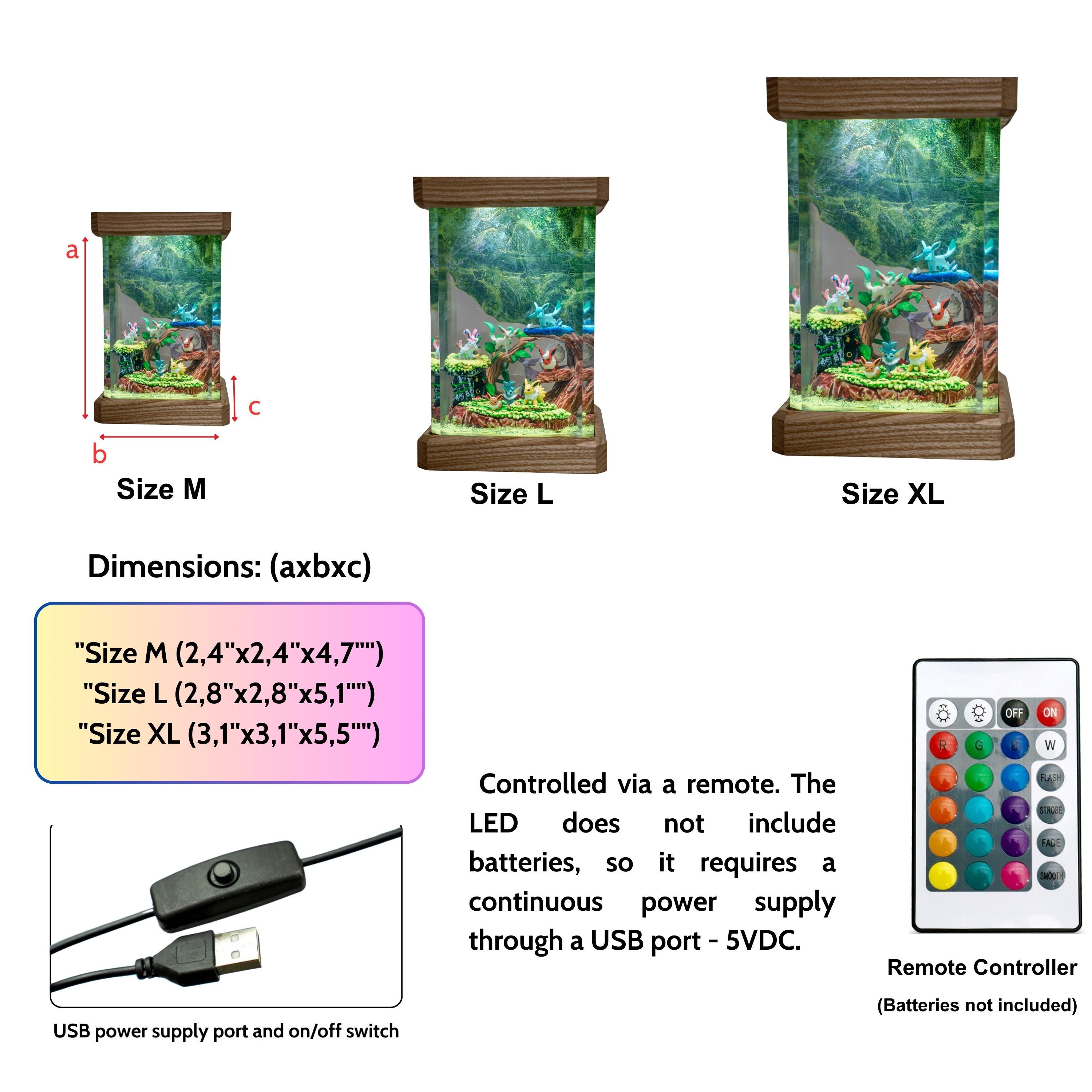 il_fullxfull.7888157339_dcwx Pokemon Gengar resin lamp – Unique Epoxy Night Light, p0kemon resin lamp, Gift for Him, gengar figure, father's day gift ideas, Gift for dad