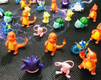 Handmade resin mini pokemon model 2-3cm