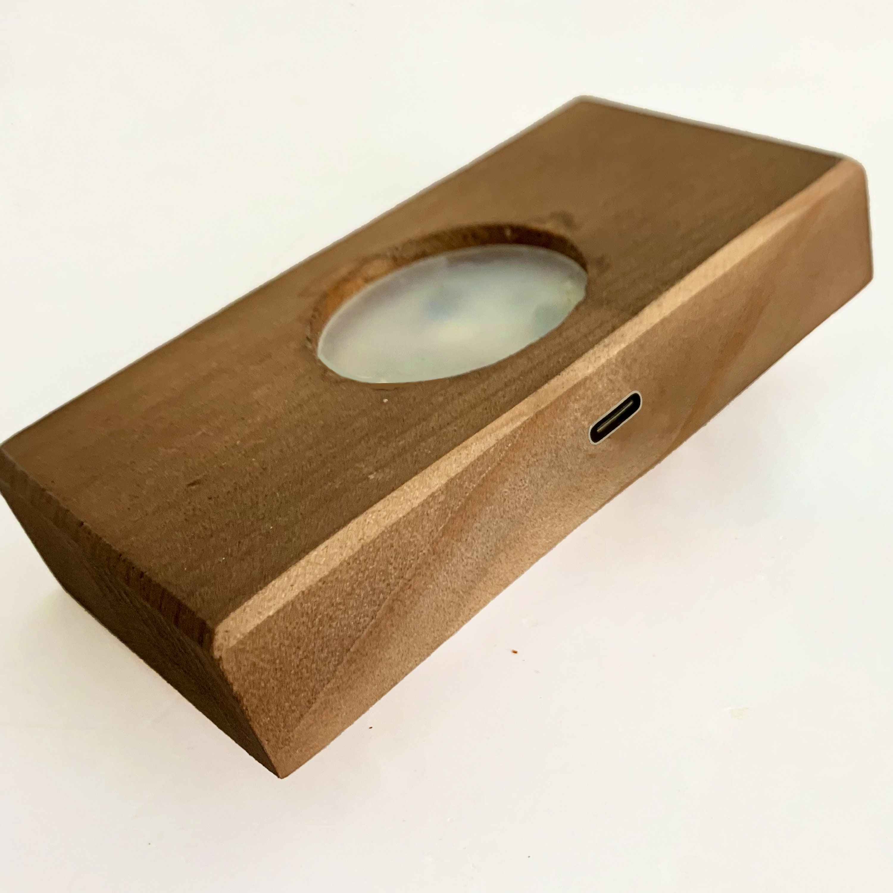Remote control RGB LED lights via Remote for Resin night lights, powered through USP Type C charging port