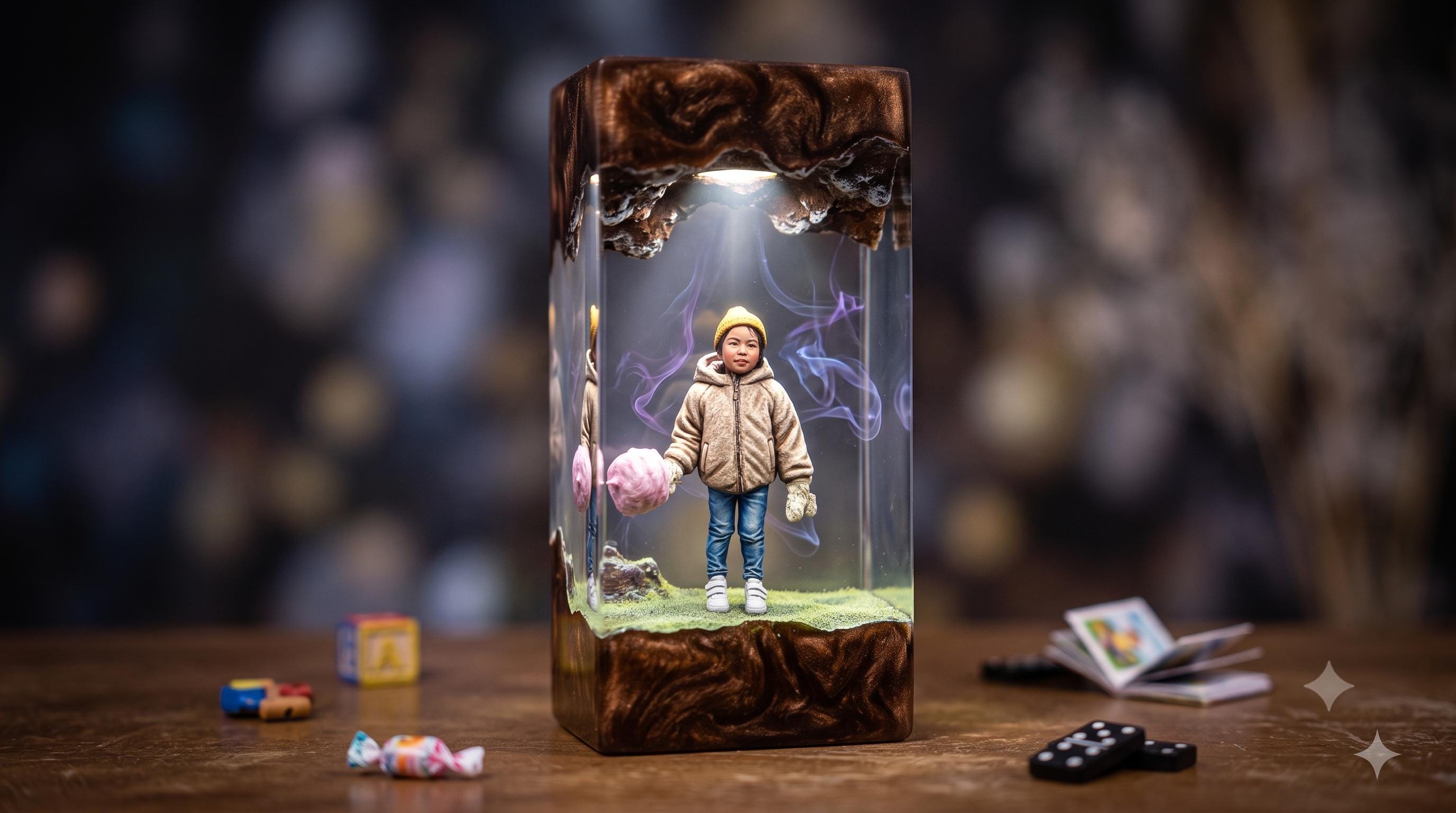 il_fullxfull.8291389110_f3b7 Custom Epoxy Lamp, Personalized Handmade Epoxy Night Light, Custom Theme Diorama Lamp, Unique Gift, Anime Game Movie Decor, gift for her