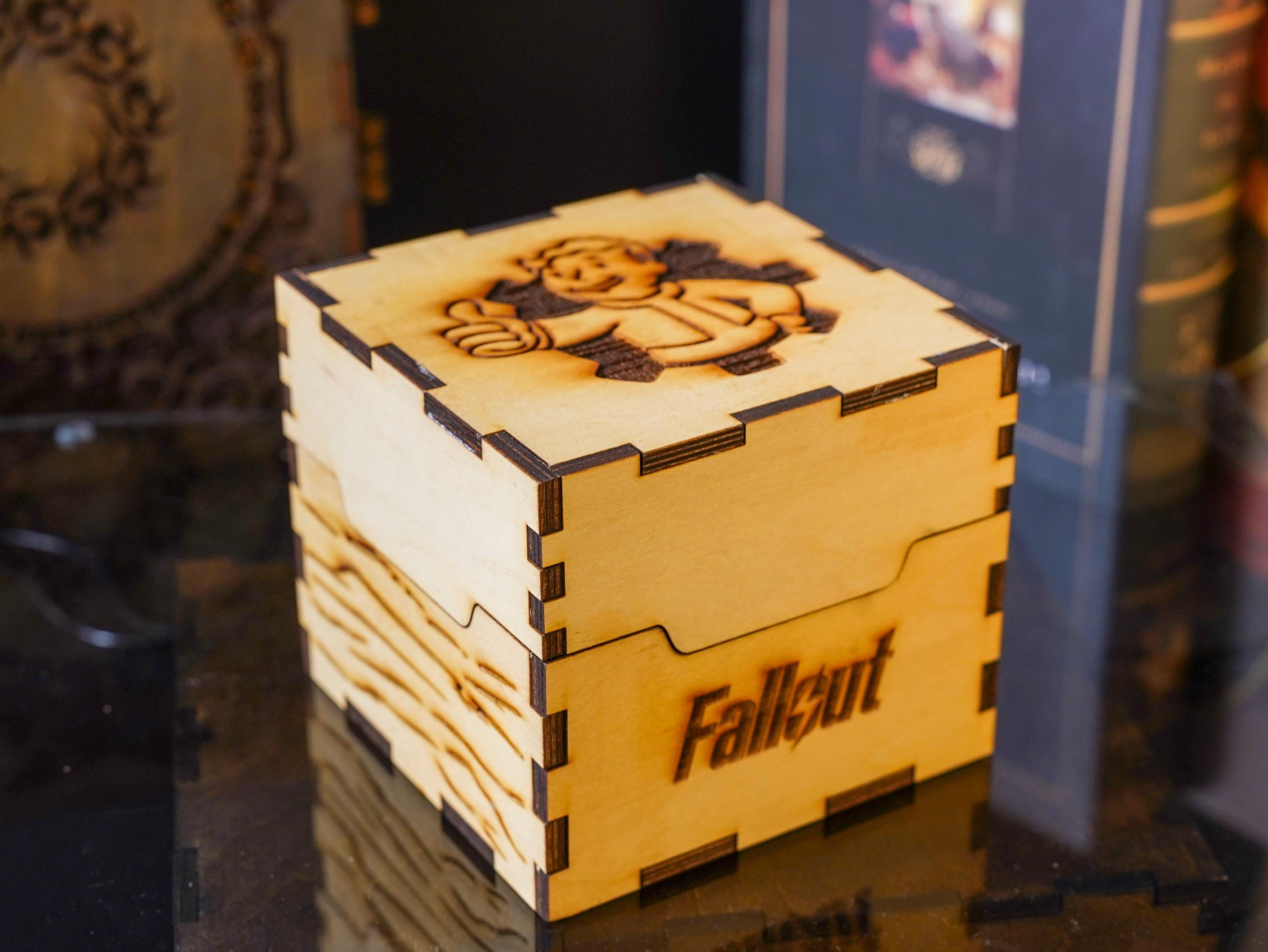 Fallout Inspired Resin Lamp – War Never Changes, nuke lamp fallout, Storm Cloud Lamp, Nuclear Bomb Explosion Resin Lamp