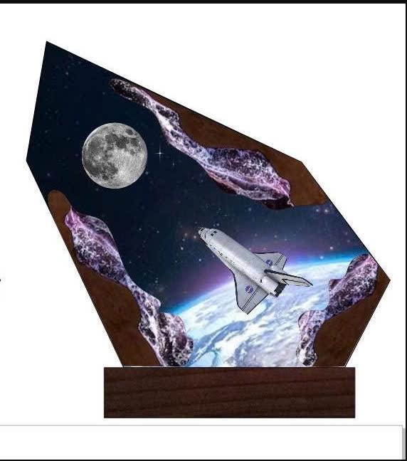 Custom Epoxy Lamp, Personalized Handmade Epoxy Night Light, Custom Theme Diorama Lamp, Unique Gift, Anime Game Movie Decor, gift for her