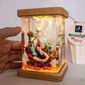 Mewtwo resin night light, pokemon lamp for kids Unique Gamer Gift, Bedroom & Playroom Decor, christmas gift for kids