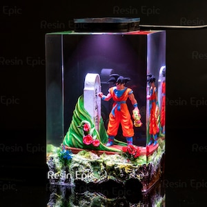 Epoxy resin Night Light, Custom Night Light, gift for kids, unique lamp,  gaming decor, playroom decor, gift for mom