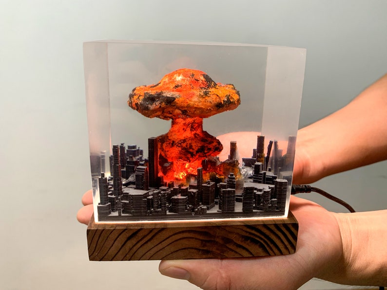 Explosion Resin diorama