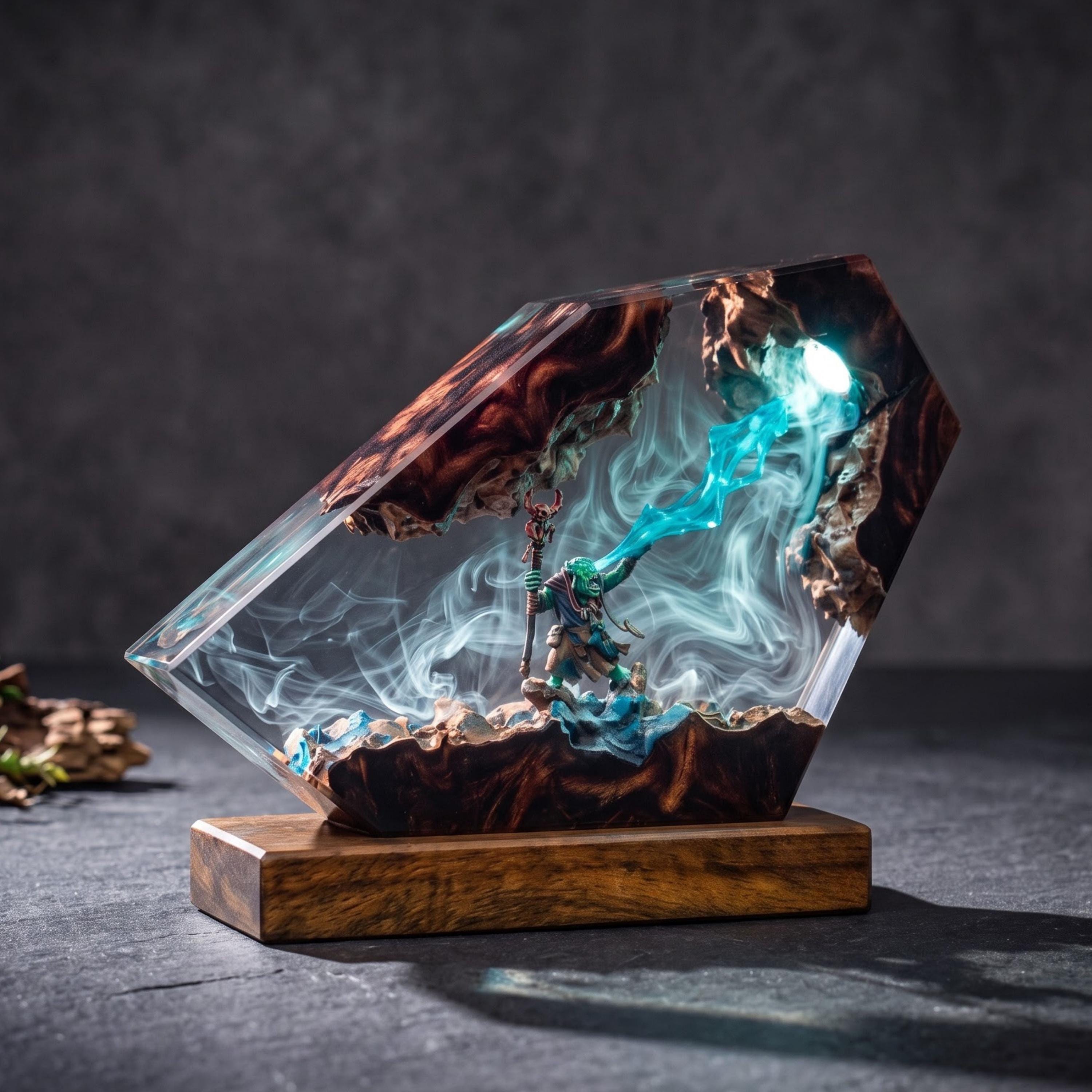 Green Warband Psyker Lamp