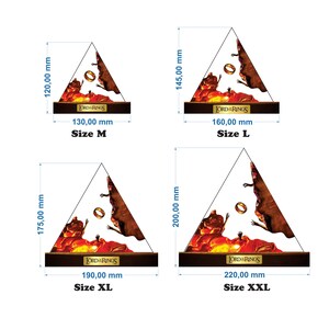 Lampe de bureau en résine Ri.ng OT da.rk lo.rd Veilleuse en résine Sau.ron, décoration de lave de volcan pour espace de vie, cadeau unique pour homme, cadeaux d'anniversaire image 9