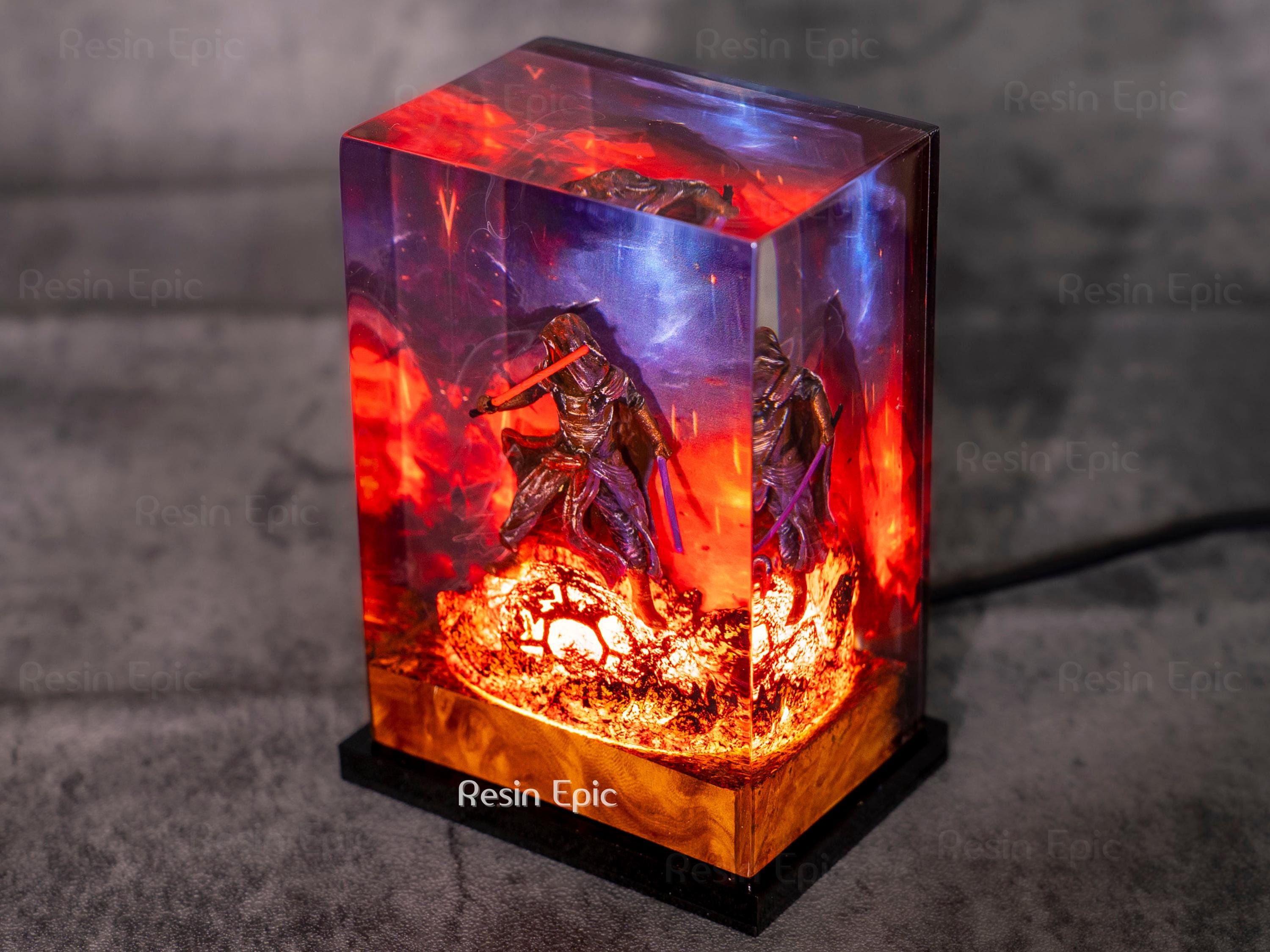 il_fullxfull.6414586633_38o6 Star W.ars Dar.th Re.van epoxy resin lamp, Darth Vader diorama lamp, Custom S.tar Wars Epoxy Night Light, mother's day gift ideas