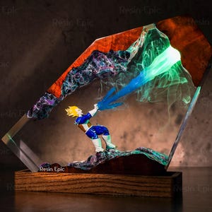 Vegeta Super Saiyan Resin Lamp