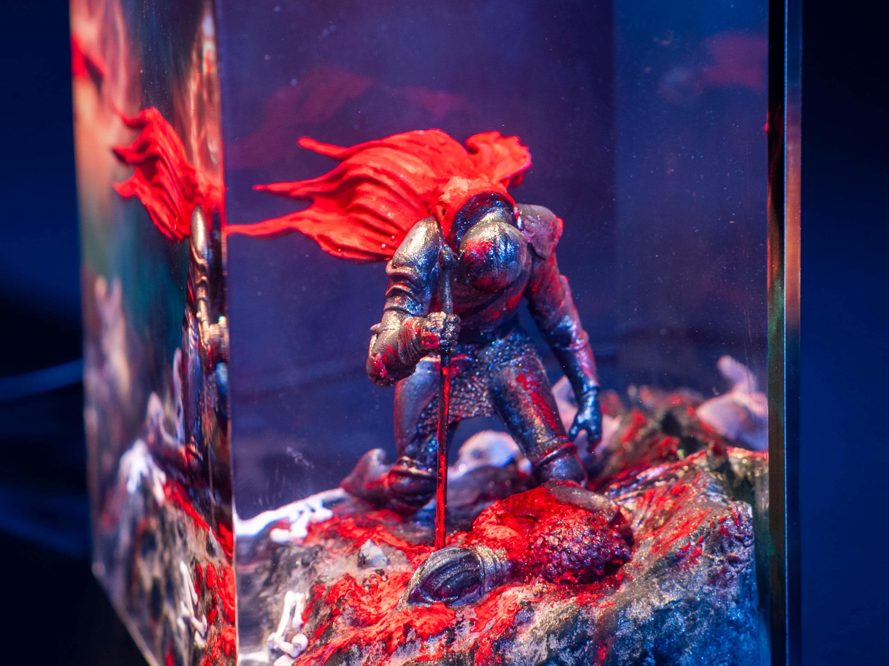 The tarnished resin night light, Elden Ring Resin Lamp, Epoxy Game Gift, christmas gift