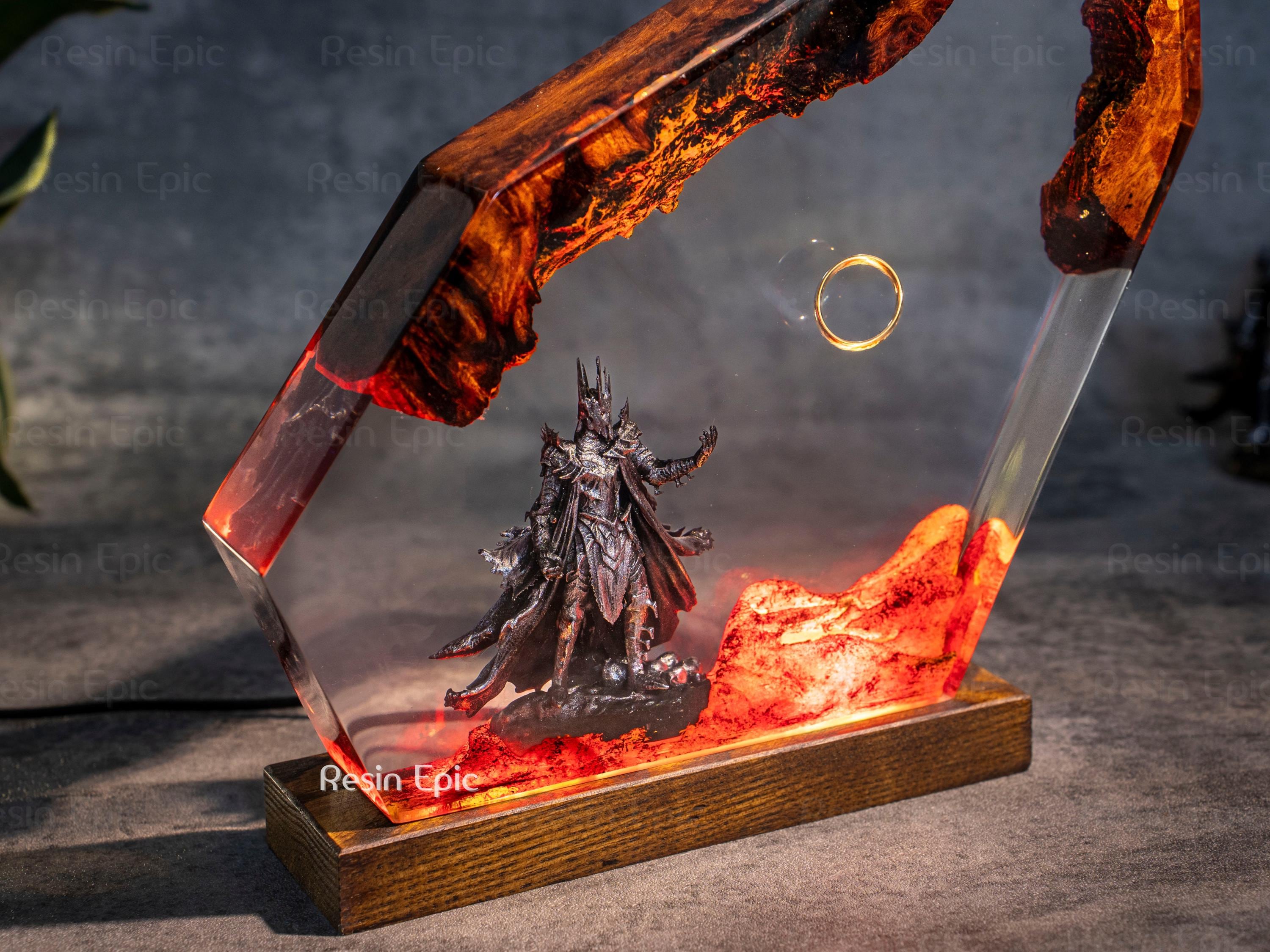 il_fullxfull.6427310777_f38s Diorama Power Ring lamp, Custom Epoxy Resin Lamp, Lighting Home Decor, women's day gift ideas for her