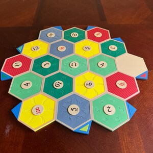 Niestandardowa magnetyczna gra planszowa Settlers