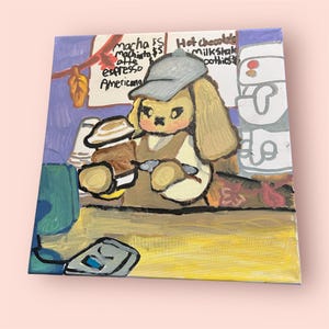 Bunny Painting Original