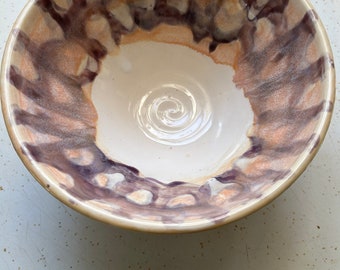 Ciotola in ceramica viola
