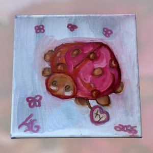 Lady Bug Painting