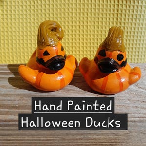 Costum Halloween Ducks/Hand painted rubber ducks