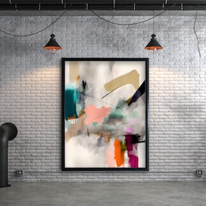 Extra Large Modern Abstract Wall Art, Printable Download, Instant Download, Abstract Minimal Print, Extra Large Wall Art, Geometric Art