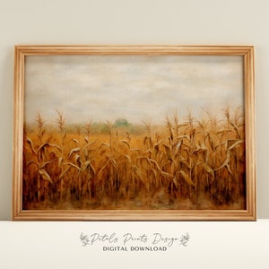 Decoração de parede de outono para impressão, pintura de natureza morta, arte rústica de outono, impressão de parede de outono vintage, decoração de outono de Halloween, impressão de ação de graças