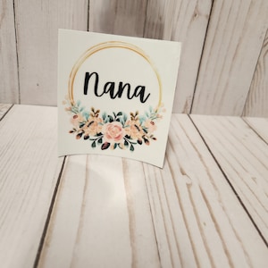 RTS/UVDTF/3-inch stickers/klaar om aan te brengen/gemakkelijk te gebruiken/UV-stickers/nana