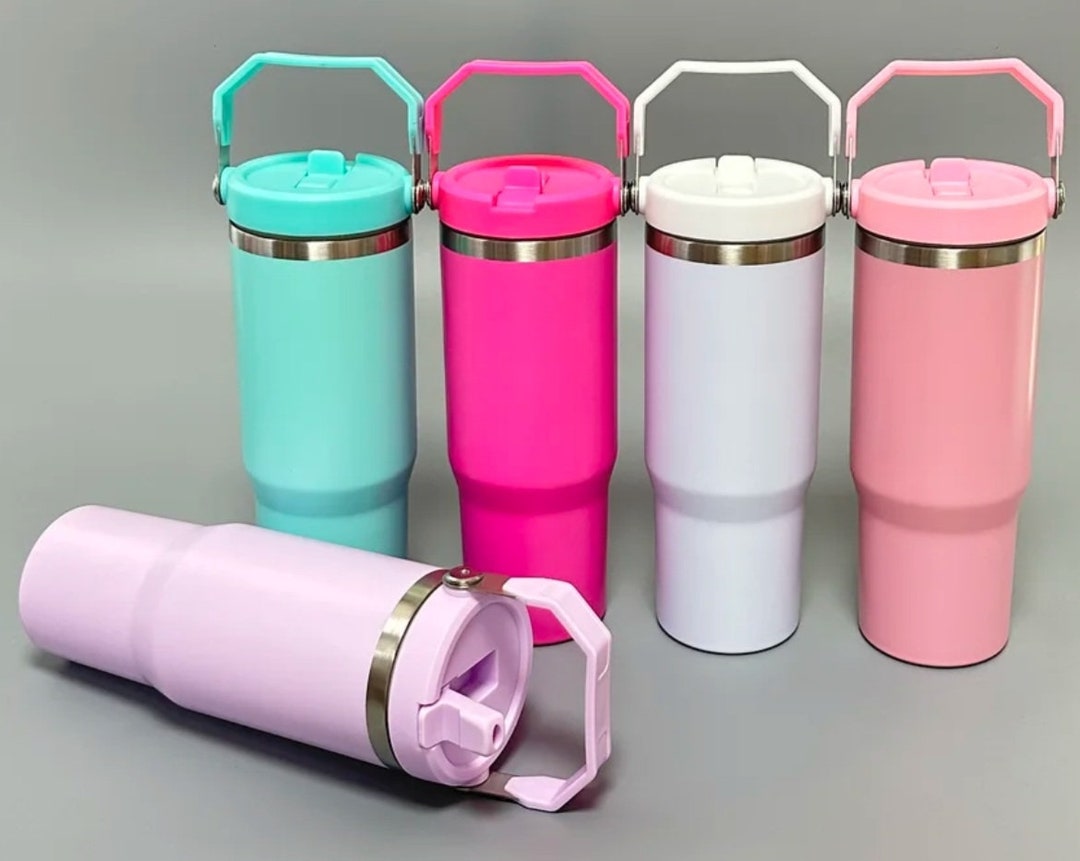 Ready to Ship/30 Oz/ Matte Tumblers/tumblers With Handles/cute Tumblers