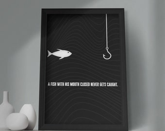 Cartel de arte de pared de emprendedor - Decoración motivacional de la oficina - Impresiones de citas de éxito - Decoración del dormitorio - Regalos para él - Inspiración del dormitorio
