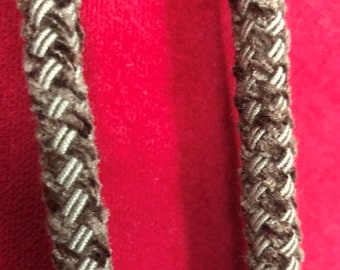 Brown and Tan 1/4" Rope Cord 4 YARDS / Trim / Piping / Drapery / Pillows / Home Decor / Upholstery / 4 Yard MINIMUM = QTY 1