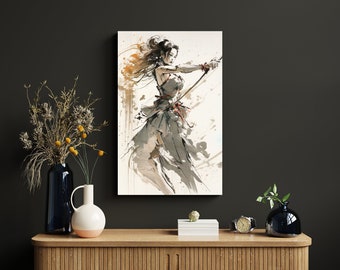 Martial Arts Warrior, Print Your Passion and Potential, Design Print | High-quality materials | Different sizes available |