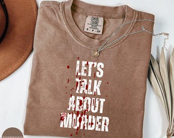 Crime Show Lover Gift| Crime Tv Shows| True Crime Shows| True Crime Obsessed Gift| Horror Lover Gift| Spooky Vibes Shirt| Murder Mysteries