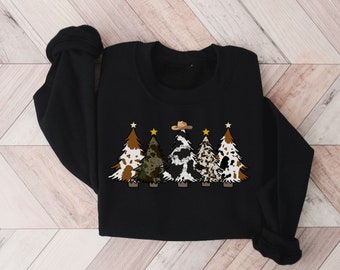 Country Christmas Sweatshirt| Cute cowhide Sweatshirt| Holiday Sweatshirt| Christmas cow Shirt| Cow lover Xmas gift| Farm Sweatshirt| Cows
