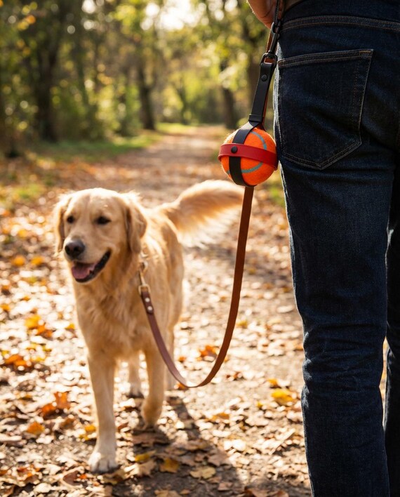 Dog Ball Keeper | BioThane® | Waterproof | Ball Holder