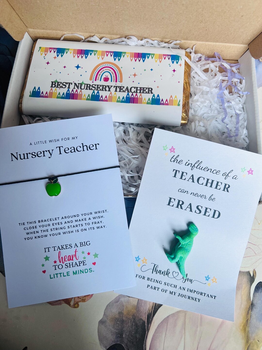 Nursery Teacher Gift Box - End of Term Gifts - Thank You Teacher ...