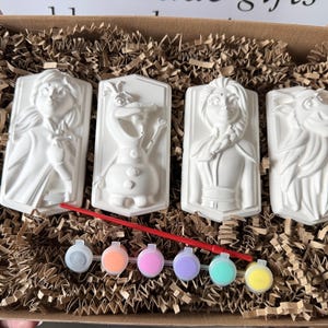 Ice Princess Paint Your Own Plaster Craft Kit | Kids Painting Activity | Winter Princess Art Set | Children’s Creative Gift | Letterbox Gift
