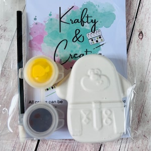 Paint your own plaster of Paris Dugee - Activity set - Childrens Gifts - Gift - Painting - Party favour - character gift
