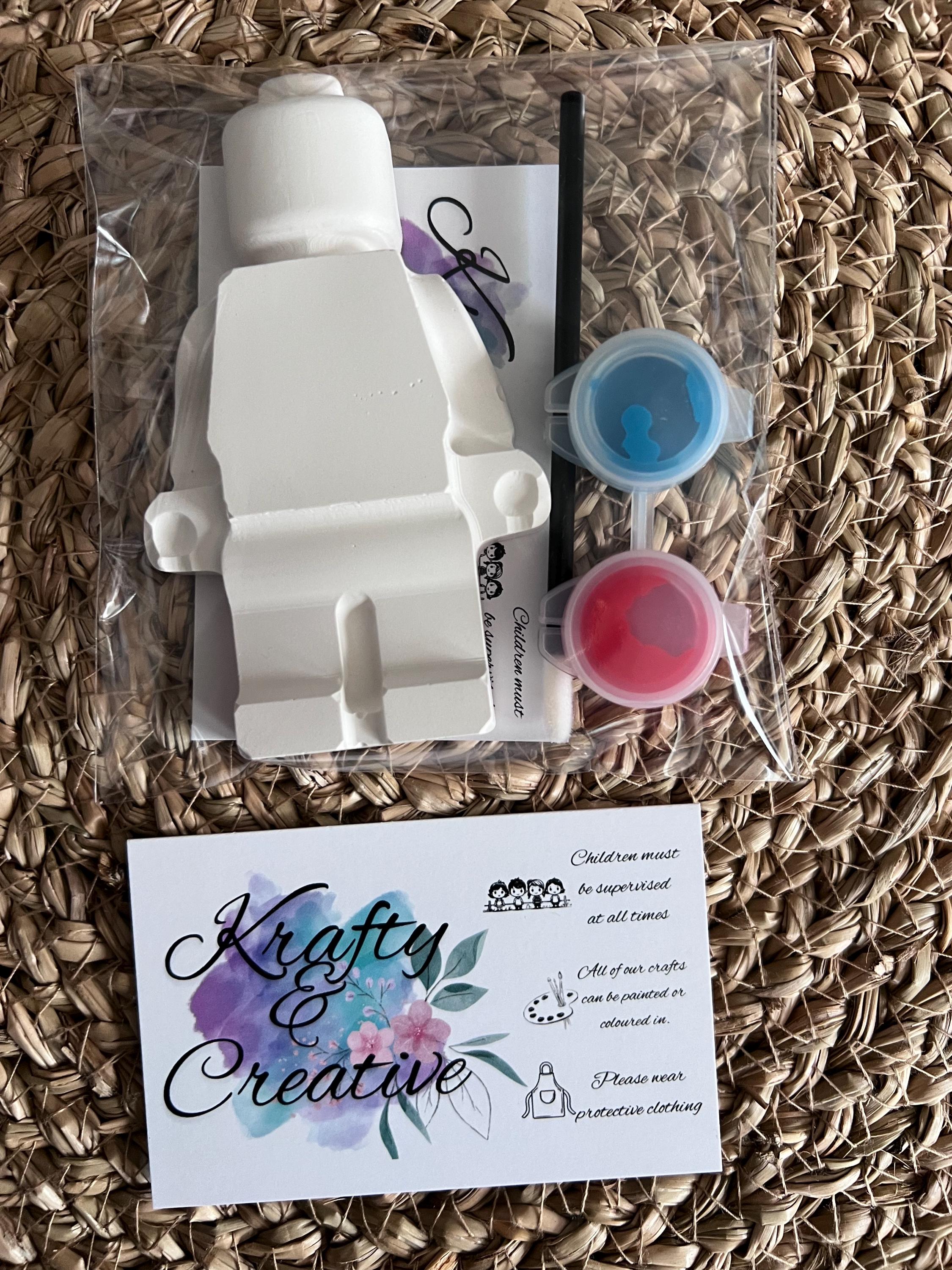 JellyArch 20 Set Flower DIY Painting Kit Ceramic To Paint Your Own